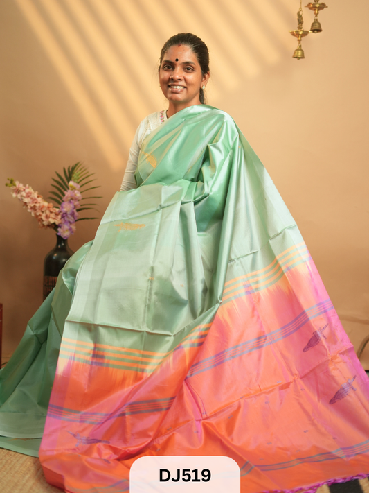 VAAZHAI PATTU SAREE - BANANA PITH
