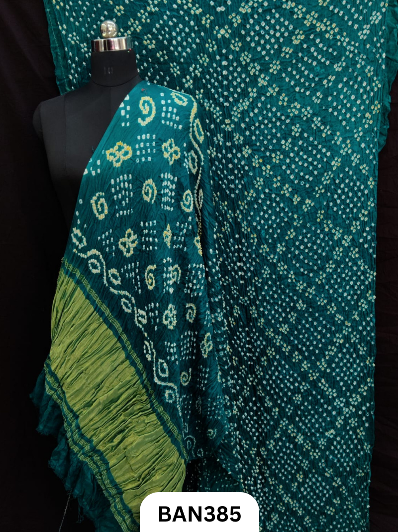 Semi Gaji Silk Tissue Pallu 7/36 Dani Saree