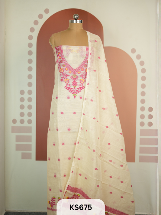 PURE JAMDHANI POWERLOOM SALWAR SUIT