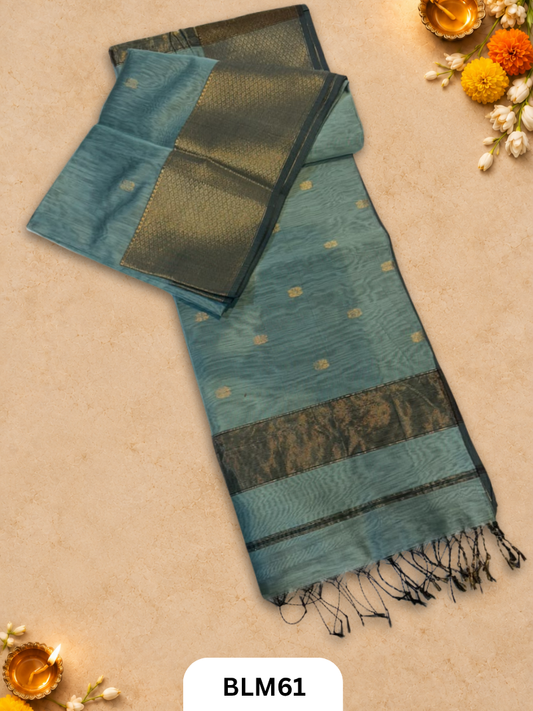 Big & Small Border Butidaar Saree