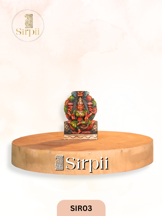 Goddess Lakshmi Wall Hanging - Height 9" INCH, WIDTH 6"INCH