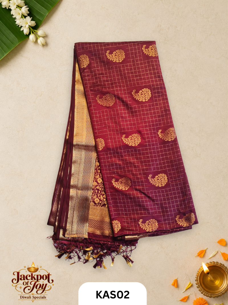 Dubian Tussar Saree
