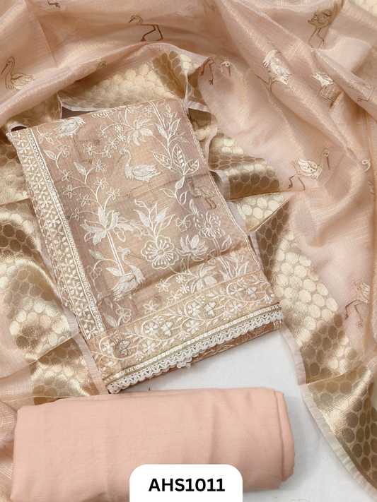 Soft Silk Tissue Kota & Dupatta  - Top and Duptta 2.5mtr