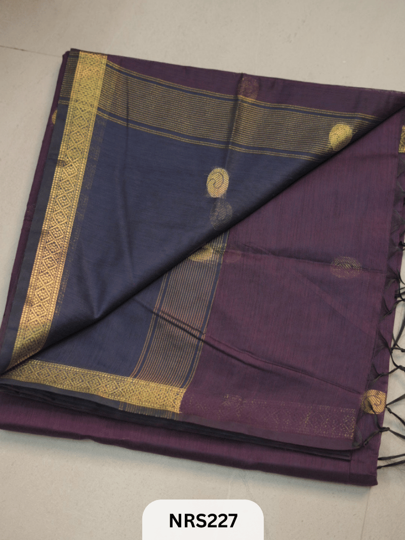 CHANDERI INSPIRED MAHESWARI SAREE