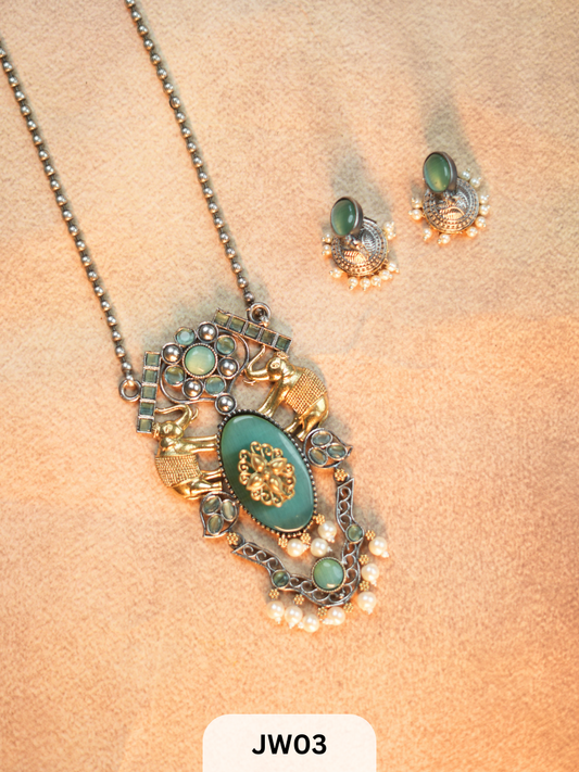 Dual-Tone Oxidized Neck Set