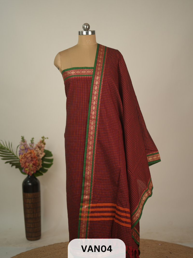 NARAYANPET MERCERISED SOFT COTTON SALWAR SUIT
