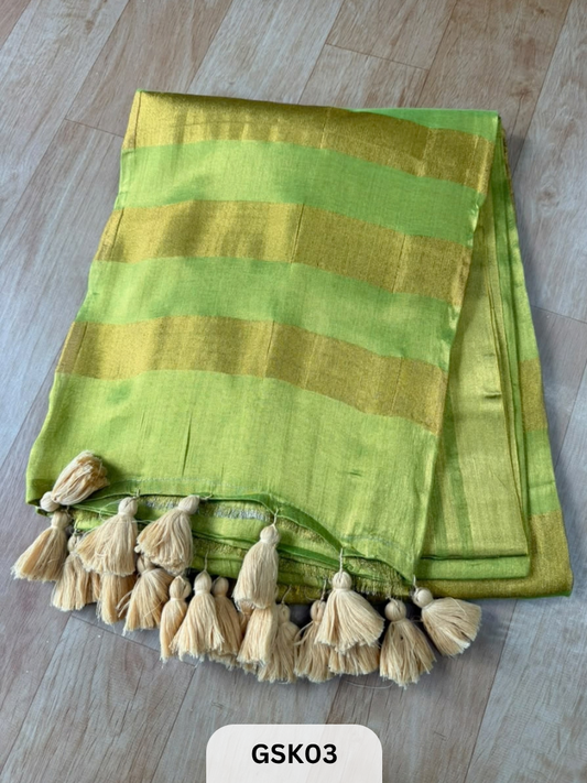 Pure Mul Tissue Saree