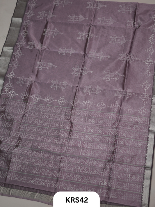 Mangalagiri Handblock Kollam Saree - DIWALI SPECIAL