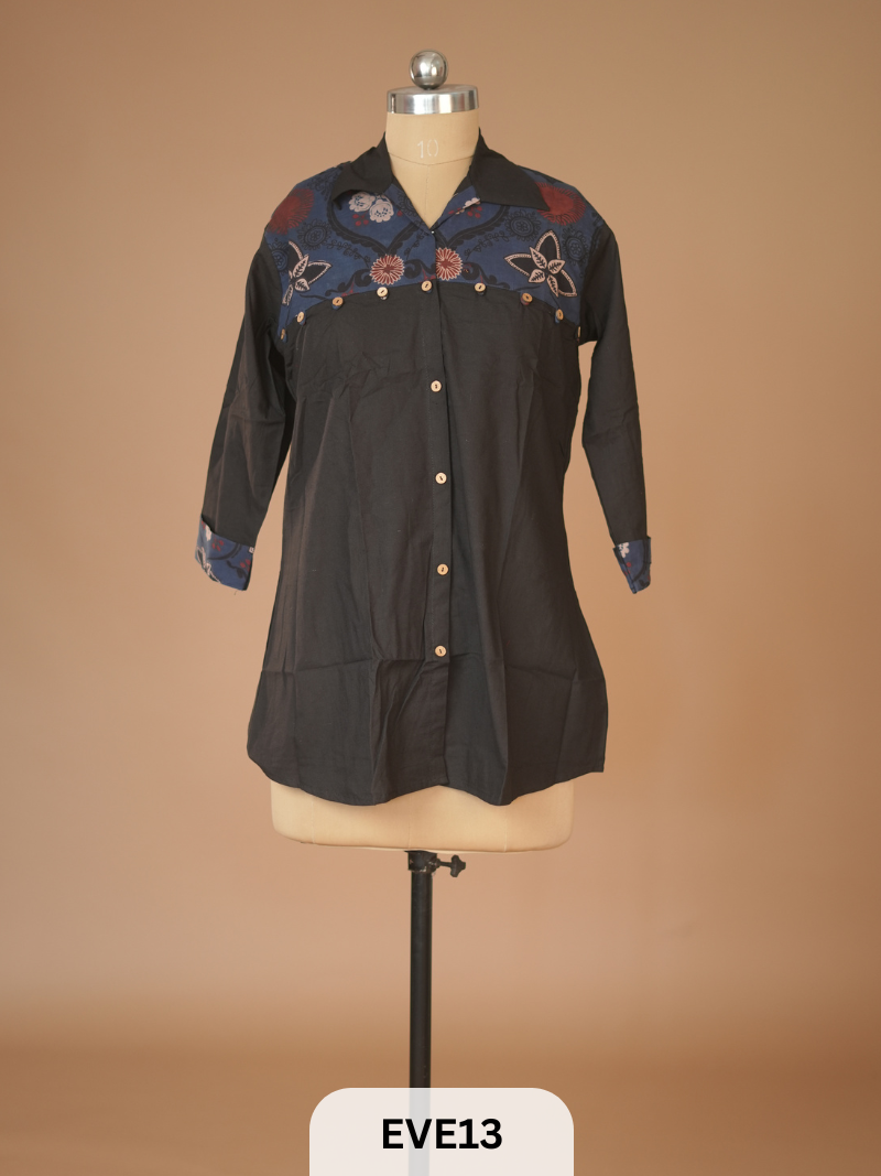 PLAIN COTTON SHORT TOP