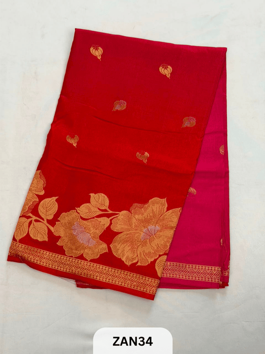 BANARASI BANDHINI WITH PAITHANI BORDER SAREE