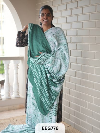 BATIK PRINT MODAL SAREE