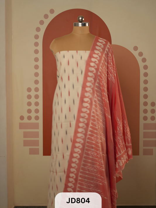 IKKAT POCHAMPALLY HANDLOOM SALWAR SUIT