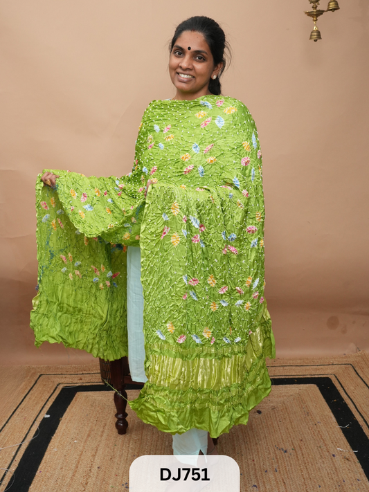 BANDHANI MULTI COLOUR DUPATTA