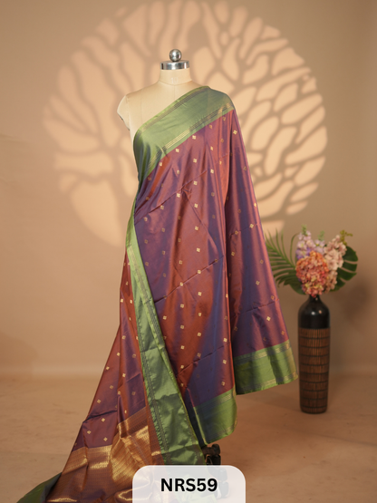 NANO SEMI SOFT SILK SAREE