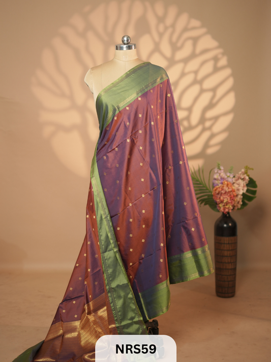 NANO SEMI SOFT SILK SAREE
