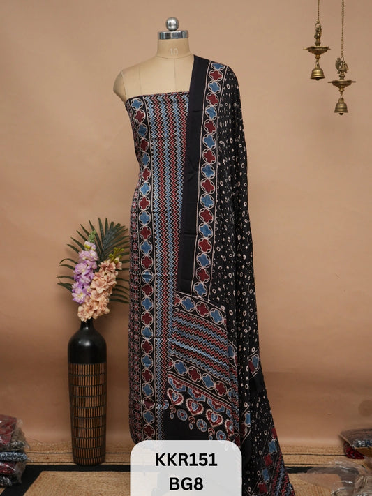 MODAL AJRAKH SALWAR SUIT