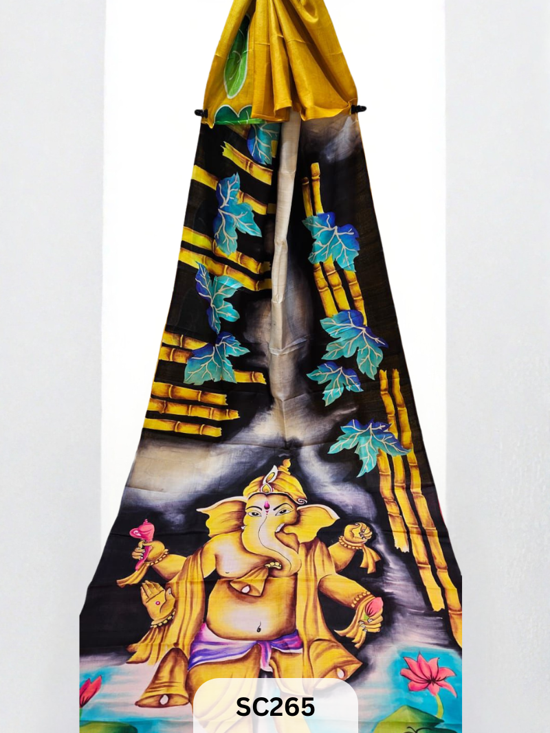 BHISNUPUR  BLOCK PRINTED