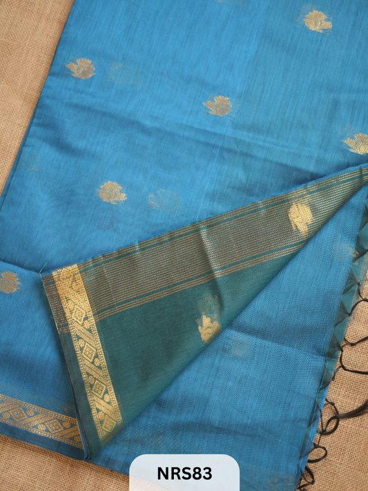 CHANDERI INSPIRED MAHESWARI SAREE