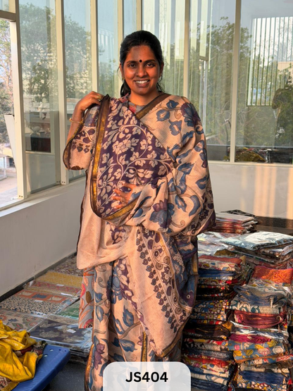 PREMIUM PURE KOTA KALAMKARI SAREE