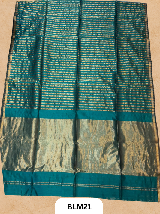 Maheshwari Tissue Stripe Saree