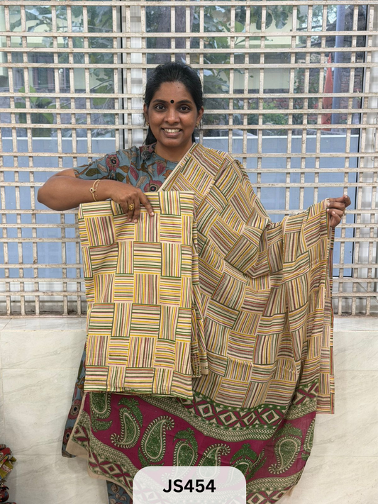 KALAMKARI MAL COTTON SALWAR SUIT