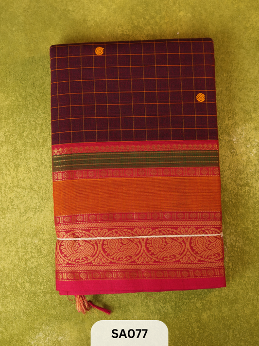Chettinad cotton Saree
