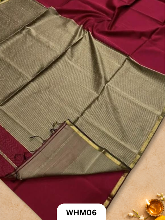 Maheshwari Handloom kosa pallu saree