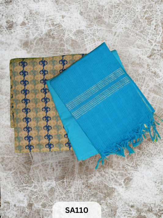 Kalamkari Handblock Salwar Suit 3 pcs