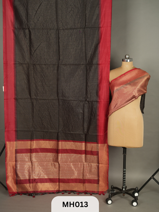 Semi Tussar Silk Saree