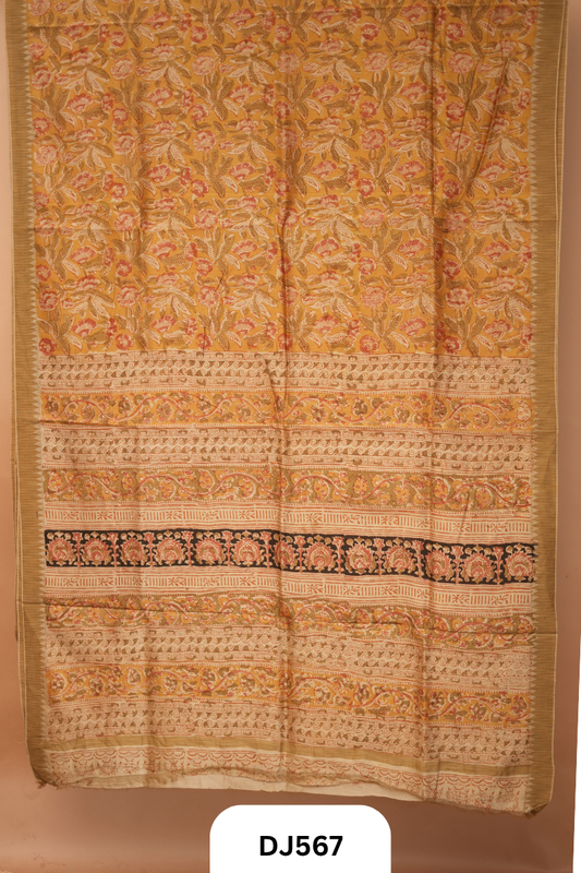 KALAMKARI GEECHA SAREE