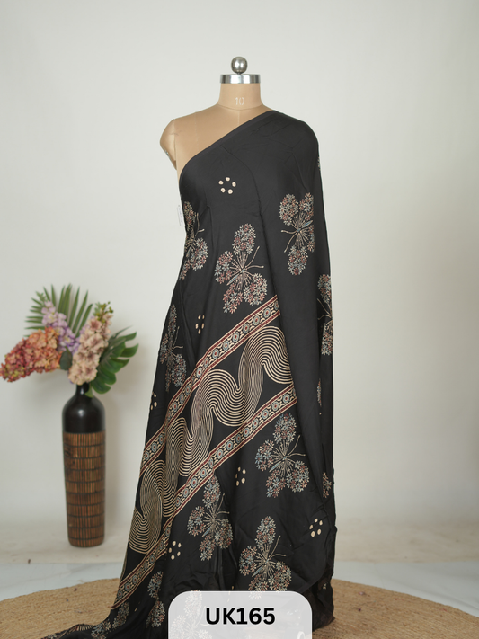 MODAL HANDBLOCK DUPATTA