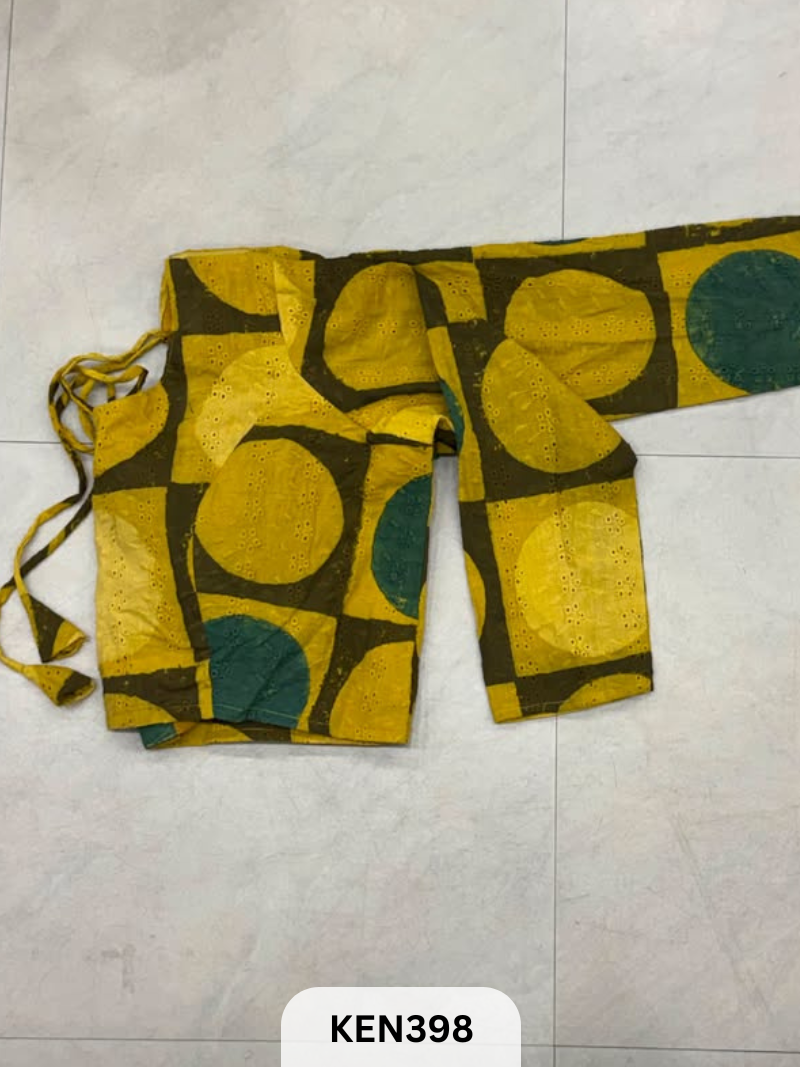 HAKOBA HANDBLOCK BLOUSE
