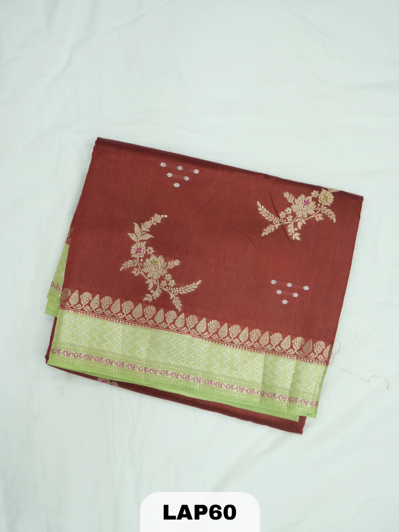Banaras kora dupion silk saree