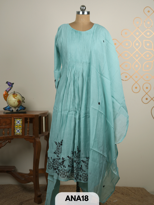 PURE MUSLIN SILK PREMIUM 3 PSC SET