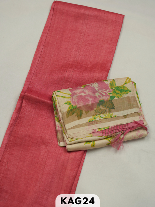 Pure Tussar 2 pcs Salwar Set