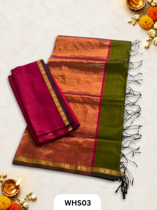 Maheshwari Batti Salwar Suit - 2PCS