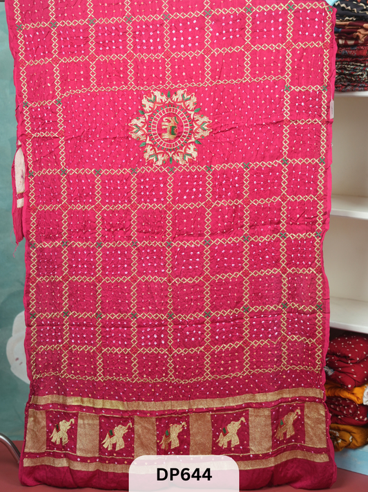 Bandhani Dupatta Saree Story with Shanmuga Priya