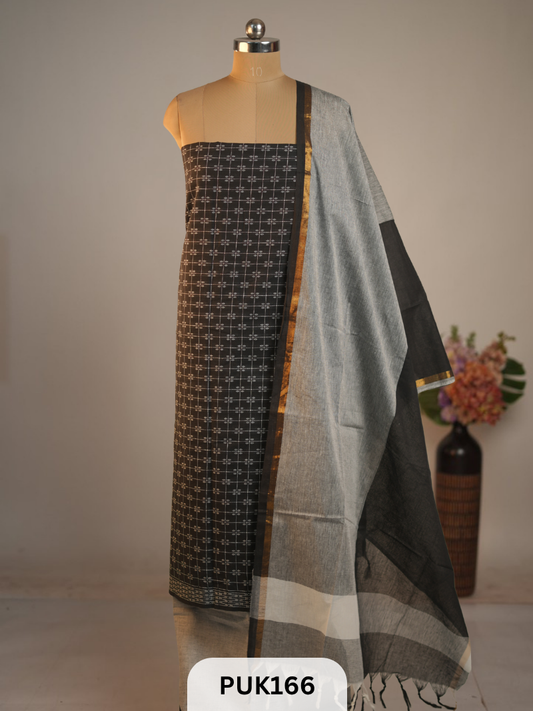 PATTEDA ANCHU INSPIRED SALWAR SUIT - 3PCS