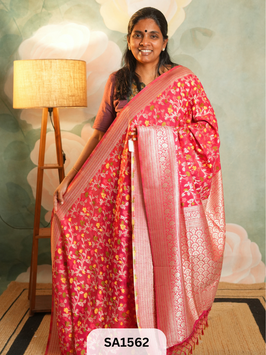 SEMI MATKA MEENAKARI-RANI RED