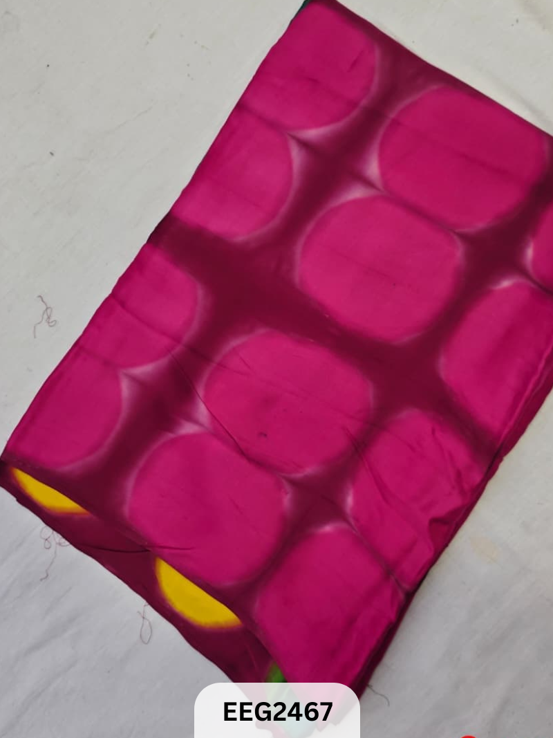 MODAL CLAMP TIE DYE RUNNING FABRIC - 1MTR