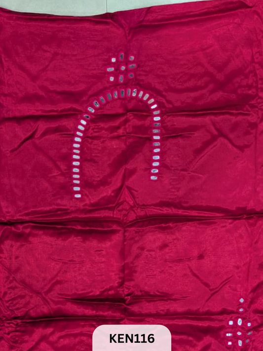 MUSHRU KUTCH MIRROR BLOUSE