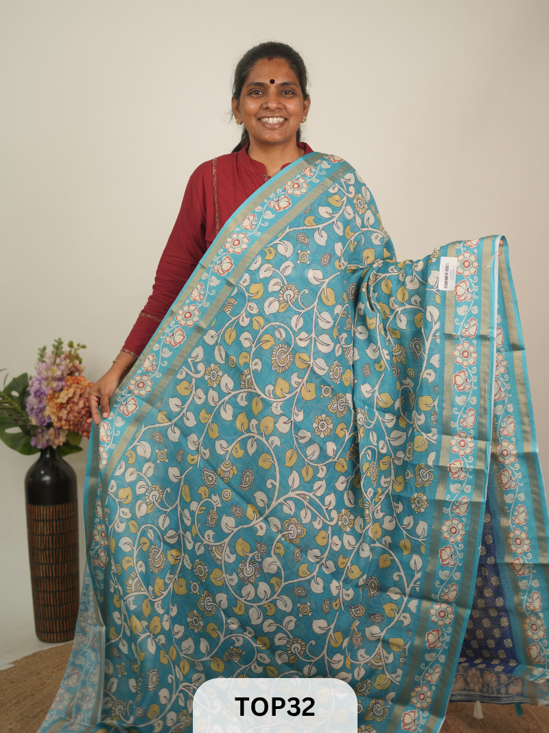 LINEN COTTON SAREE