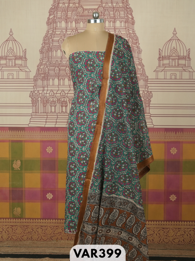 KALAMKARI 2 PCS SALWAR SUIT