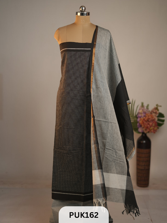 PATTEDA ANCHU INSPIRED SALWAR SUIT - 3PCS