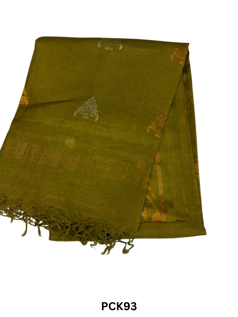 Pure Gachi By Gachi Tussar With Tissue Saree