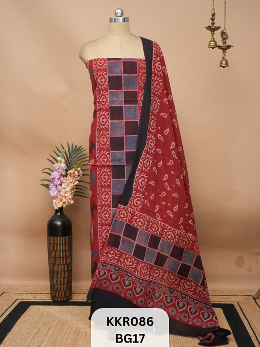 COTTON AJRAKH SALWAR SUIT