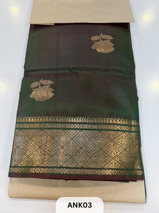 Pure Handloom baluchari Silk Saree