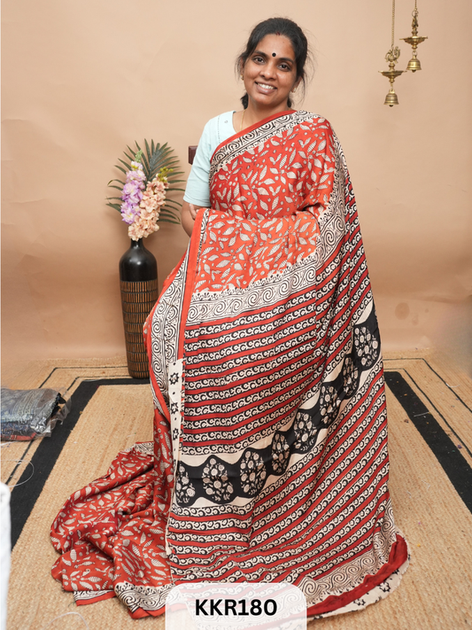 DABU KALAMKARI MODAL SILK