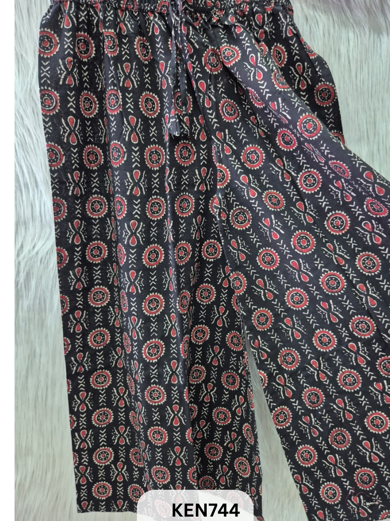 COTTON NATURAL PROCESS PALAZO (22-40INCH)
