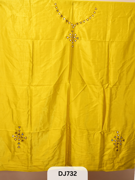 MODAL BLOUSE |KUTCH MIRROR WORK | MASHRU FABRIC